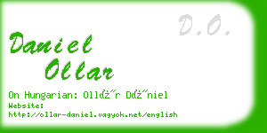 daniel ollar business card